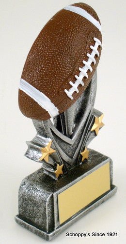 Football Sport Star Resin Trophy - Schoppy's Since 1921