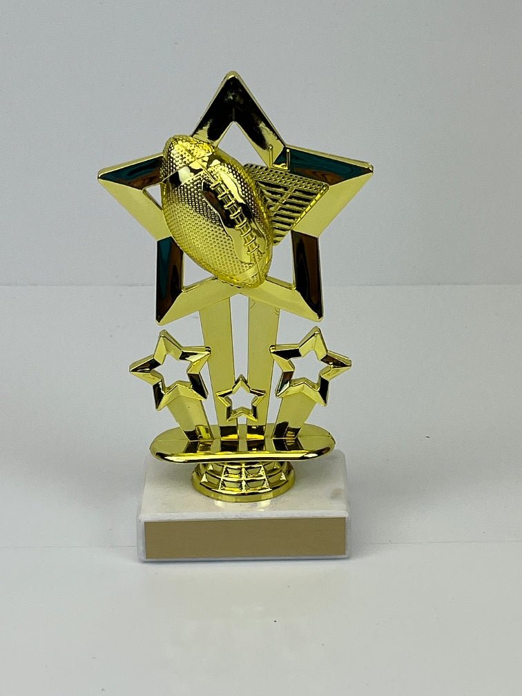 Football Star Theme Trophy - Schoppy's Since 1921