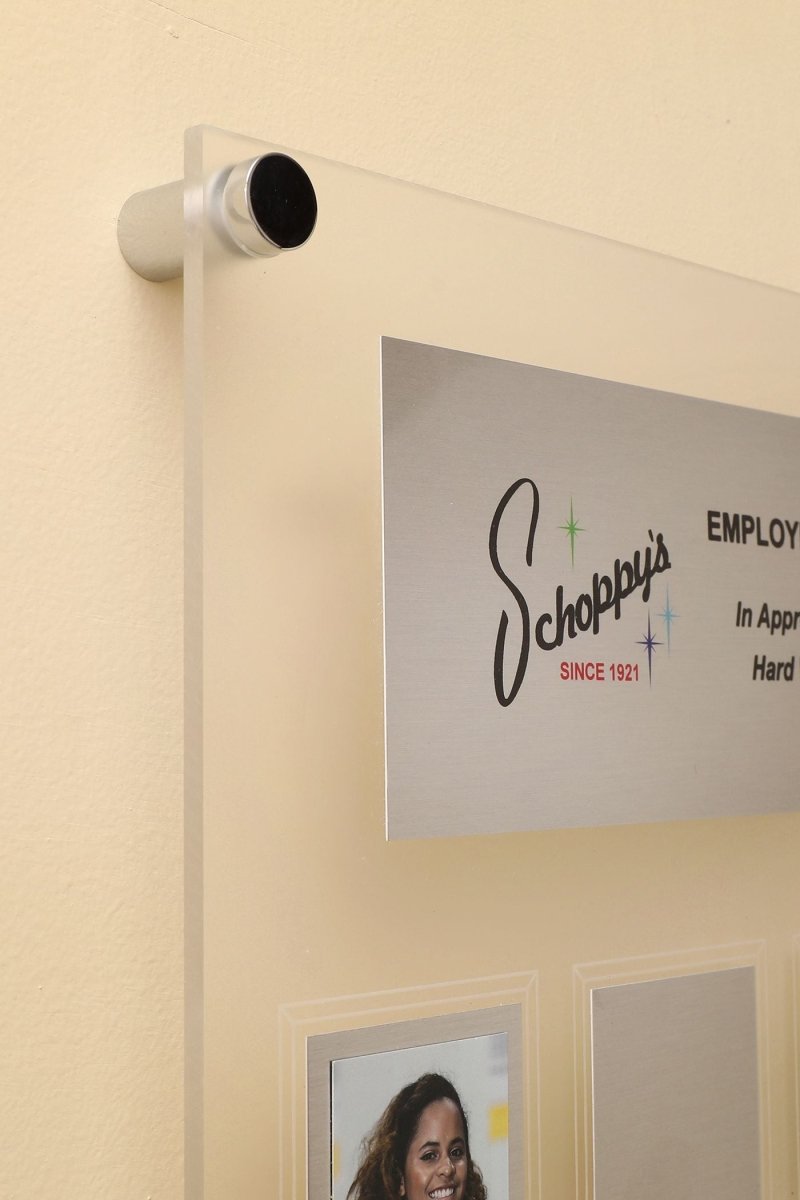 Frosted Acrylic Stand Off Multiple Photo Plaque - Schoppy's Since 1921