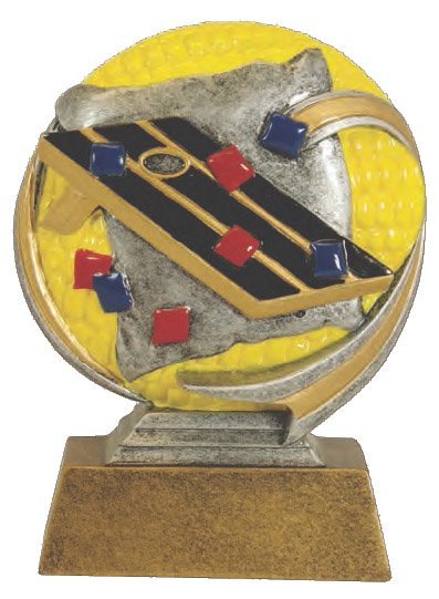 Full Color 3D Cornhole Theme Resin - Schoppy's Since 1921