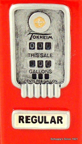 Logo Gas Pump Perpetual Plaque-Plaque-Schoppy's Since 1921