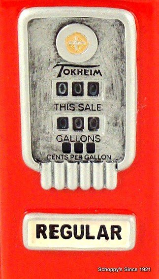 Logo Gas Pump with Double Pen-Trophies-Schoppy's Since 1921