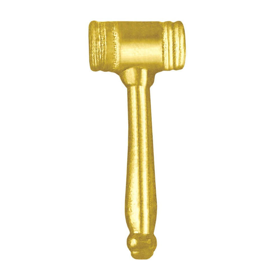 Gavel Chenille Pin - CL038 - Schoppy's Since 1921