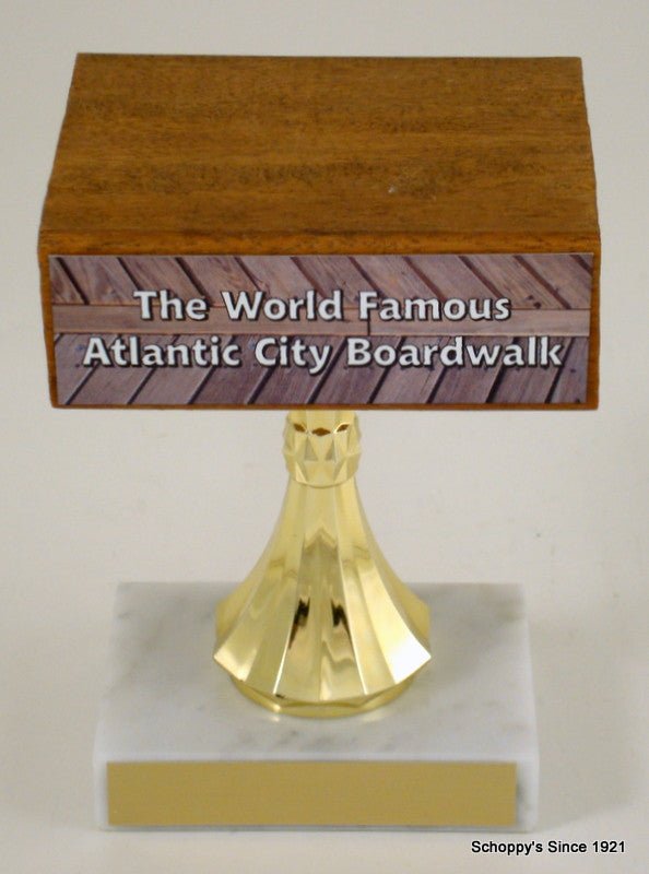 Genuine Atlantic City Boardwalk Trophy - Schoppy's Since 1921