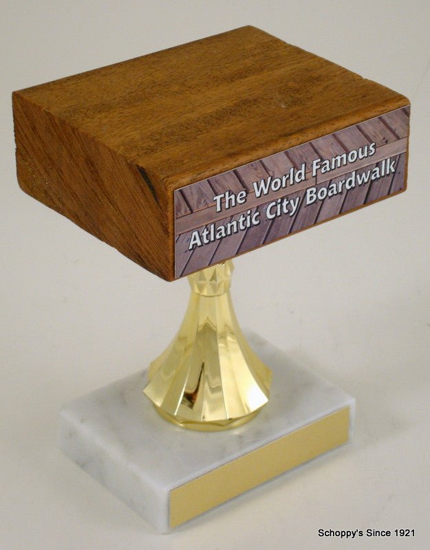 Genuine Atlantic City Boardwalk Trophy - Schoppy's Since 1921