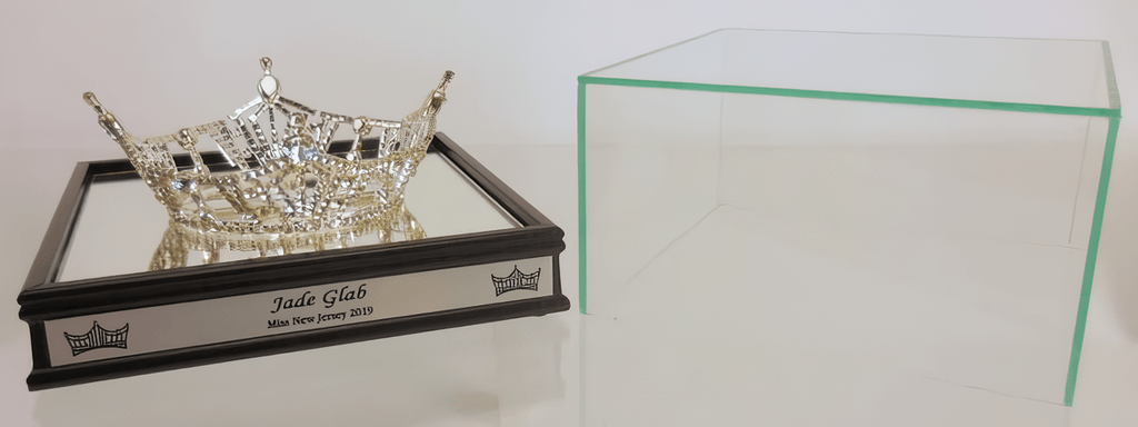 Glass Crown Display Box - Schoppy&