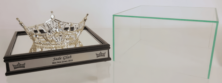 Glass Crown Display Box - Schoppy&