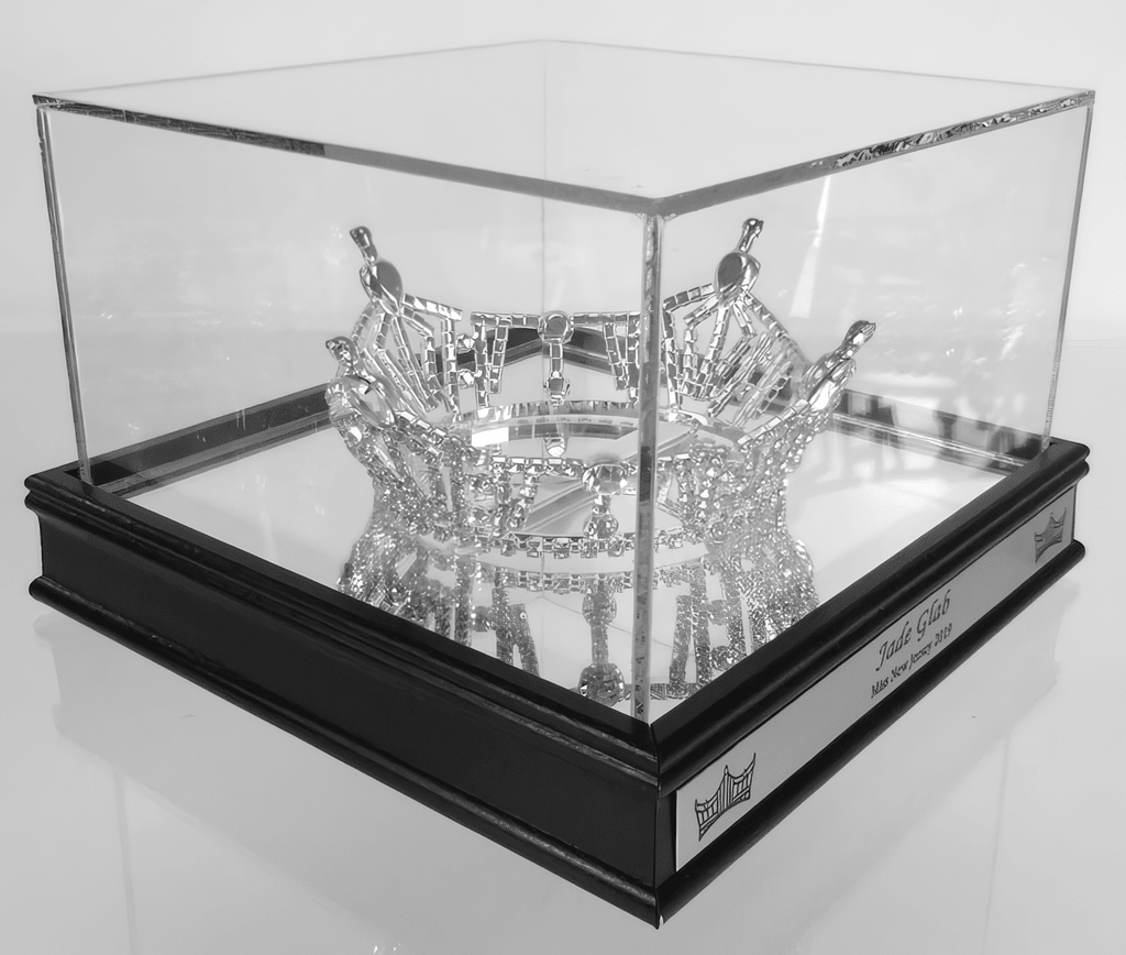 Glass Crown Display Box - Schoppy&