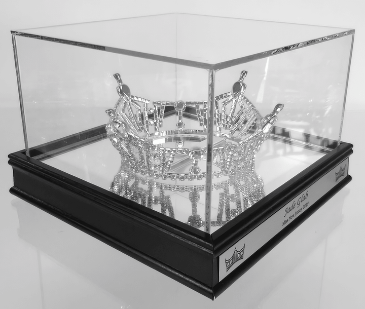 Glass Crown Display Box - Schoppy&