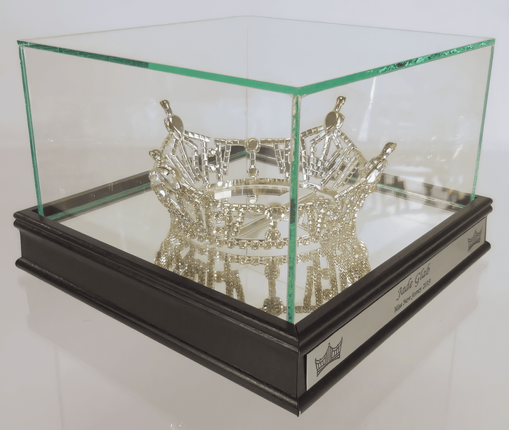 Glass Crown Display Box - Schoppy&