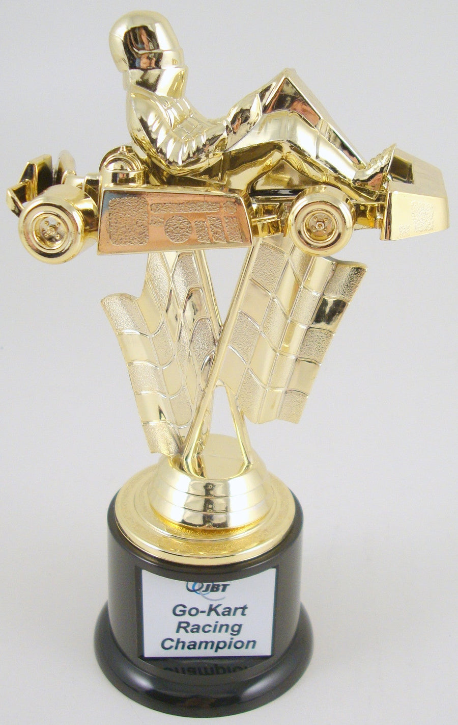 Go-Kart Trophy on Black Round Base-Trophies-Schoppy's Since 1921