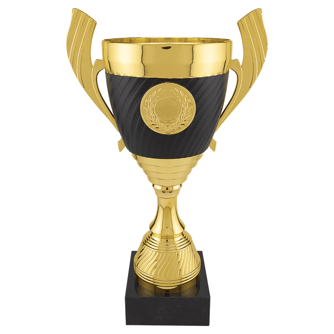 Gold and Black Logo Cup - Schoppy&