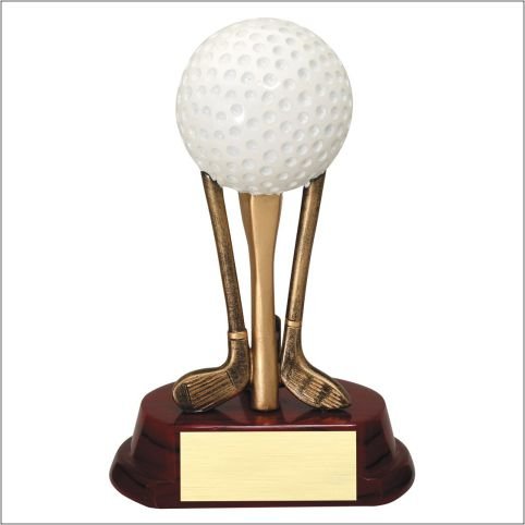 Golf Ball with Club Resin