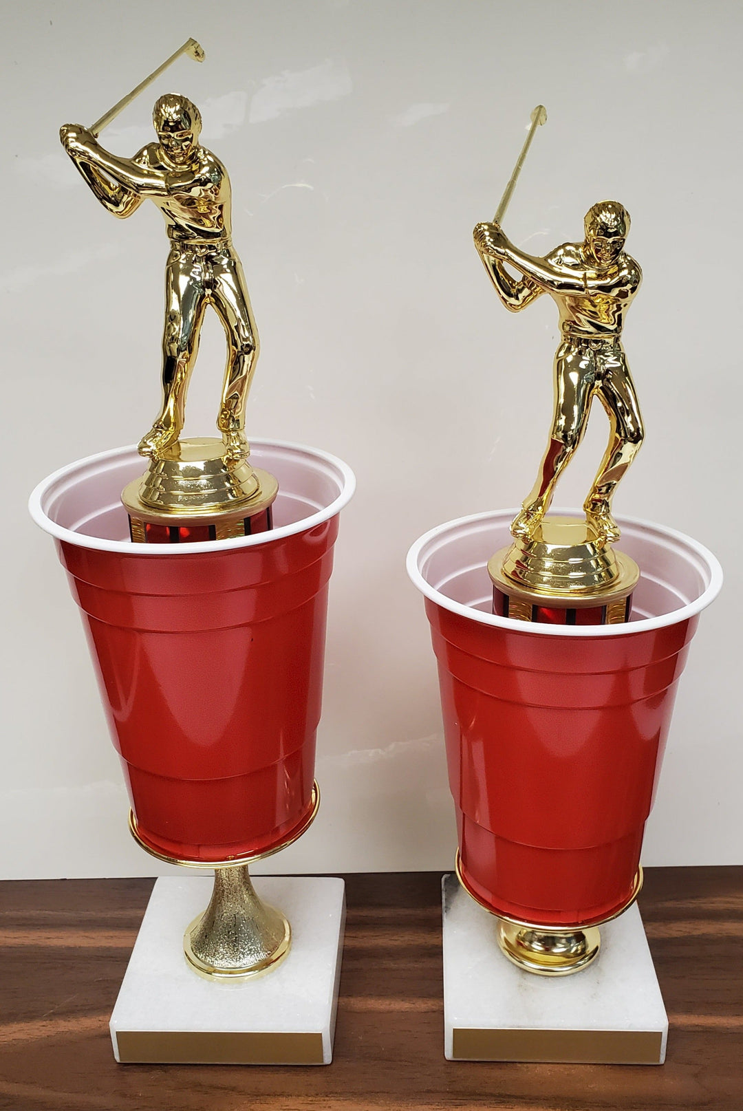 Golf Beer Pong Trophy - Size Large or Small-Trophies-Schoppy's Since 1921