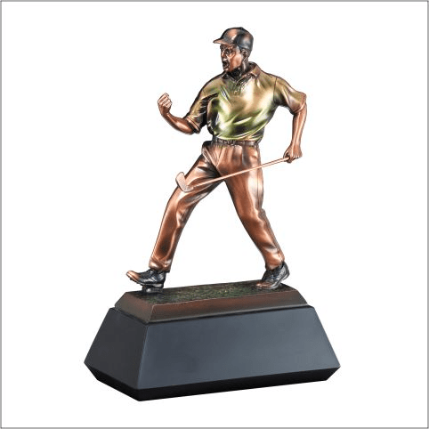 Golf Fistpump Resin Trophy - Schoppy's Since 1921