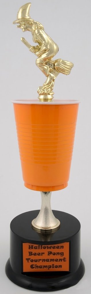 Halloween Beer Pong Trophy - Schoppy's Since 1921