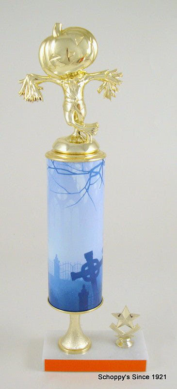 Halloween Big Scare Custom Roll Column Trophy