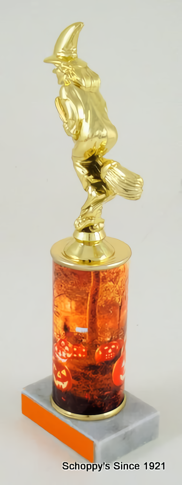 Halloween Custom Column Trophy