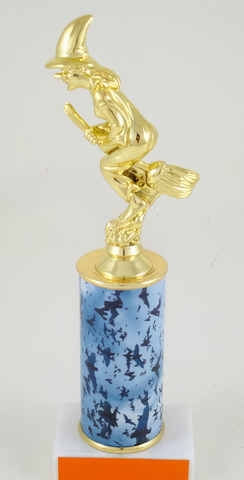 Halloween Custom Column Trophy