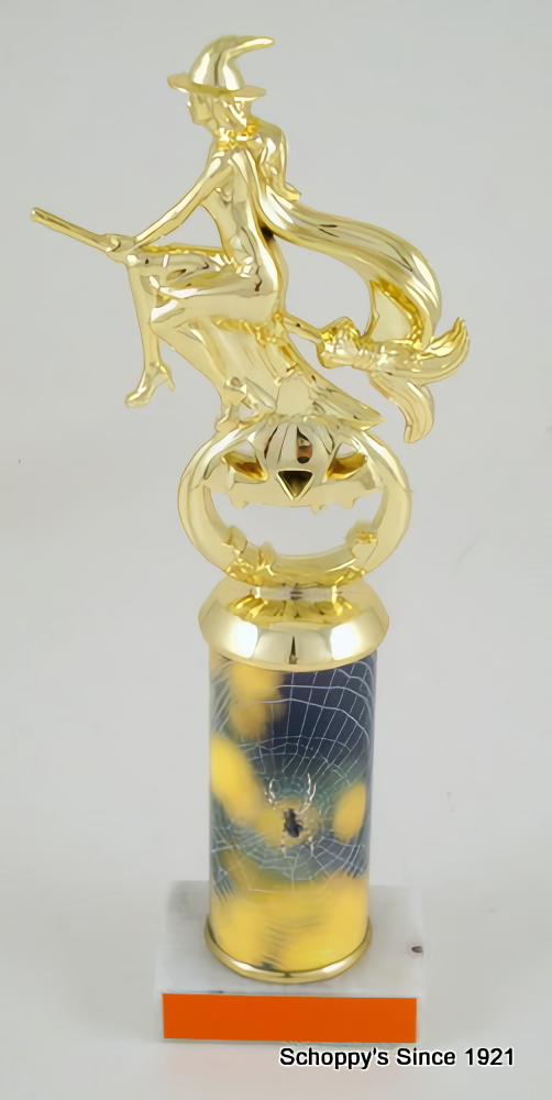 Halloween Custom Column Trophy