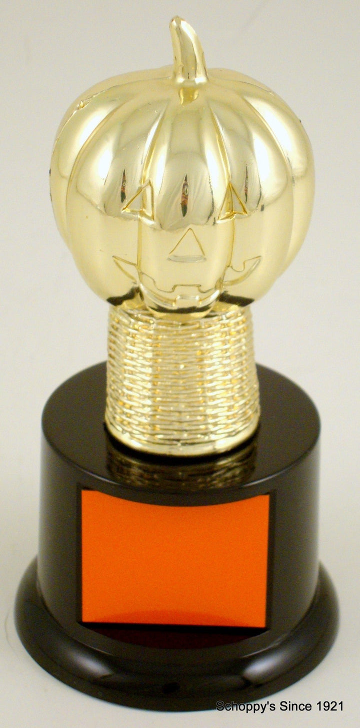 Halloween Figure Trophy on Black Round Base