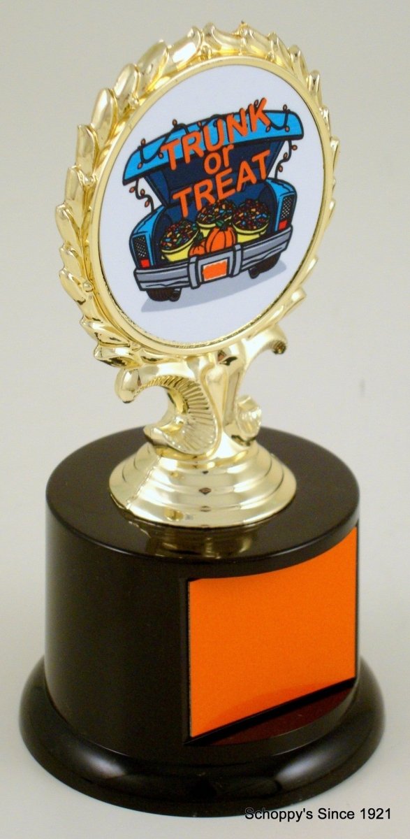 Halloween Logo Trophy - Schoppy's Since 1921