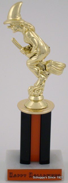 Halloween Witch Sidewinder Trophy-Trophies-Schoppy's Since 1921