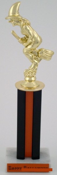 Halloween Witch Sidewinder Trophy-Trophies-Schoppy's Since 1921