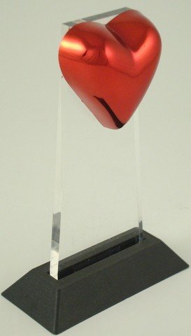 Heart Acrylic Award - Schoppy's Since 1921