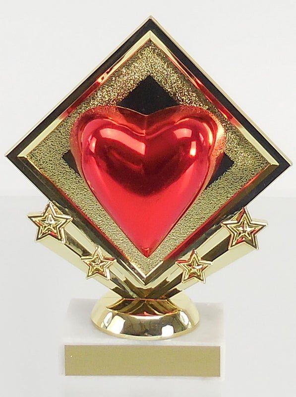 Heart Diamond Star Trophy - Schoppy&
