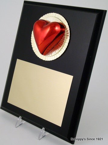 Heart Plaque Black - Schoppy's Since 1921