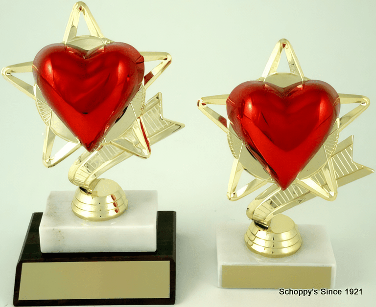 Heart Star Trophy - Schoppy&