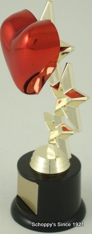 Heart Triple Star Trophy-Trophies-Schoppy's Since 1921