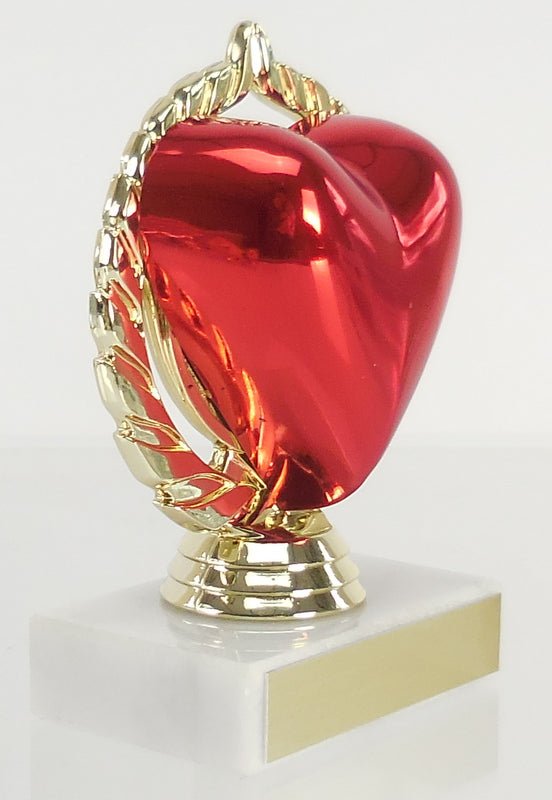 Heart Trophy, Small, Large-Trophies-Schoppy's Since 1921