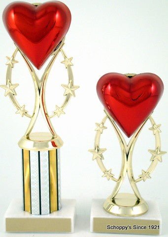 Heart Trophy on Six - Star Riser - Schoppy's Since 1921