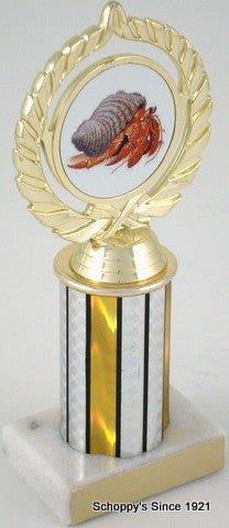 Hermit Crab Trophy on 3" Column-Trophies-Schoppy's Since 1921