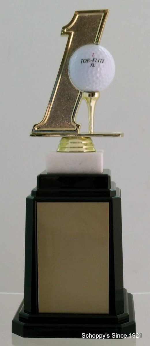 Hole In One Tower Base Trophy - Schoppy's Since 1921