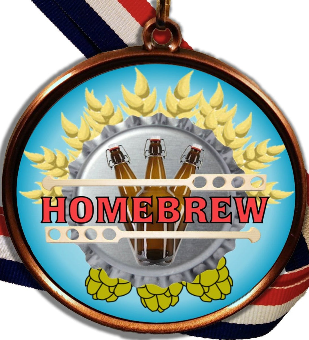 Homebrew Logo Medal - Schoppy's Since 1921