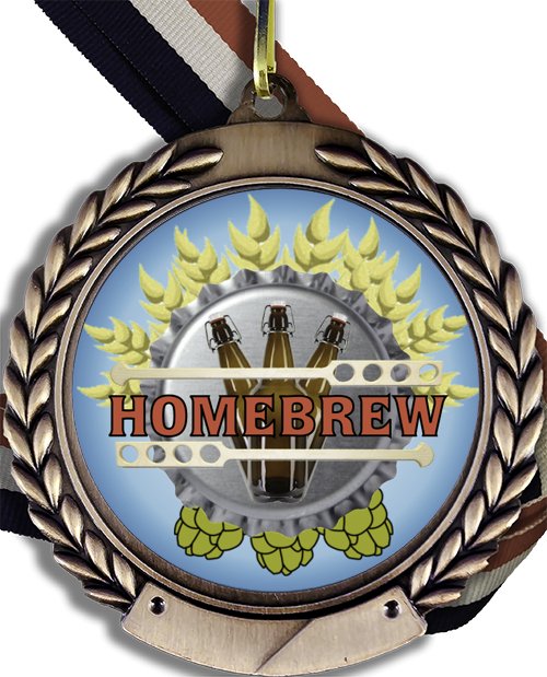 Homebrew Logo Medal - Schoppy's Since 1921