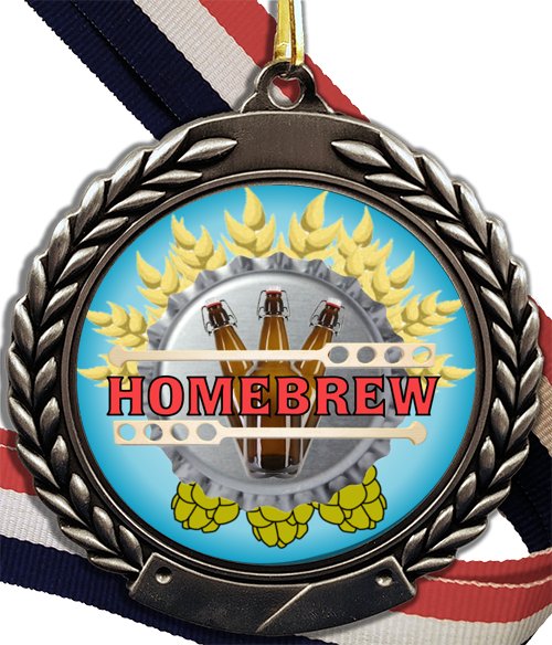 Homebrew Logo Medal - Schoppy's Since 1921