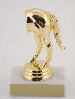 Horse's Rear Trophy on Marble Base - Schoppy's Since 1921