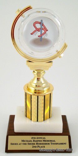 Horseshoe Spinner Trophy-Trophies-Schoppy's Since 1921