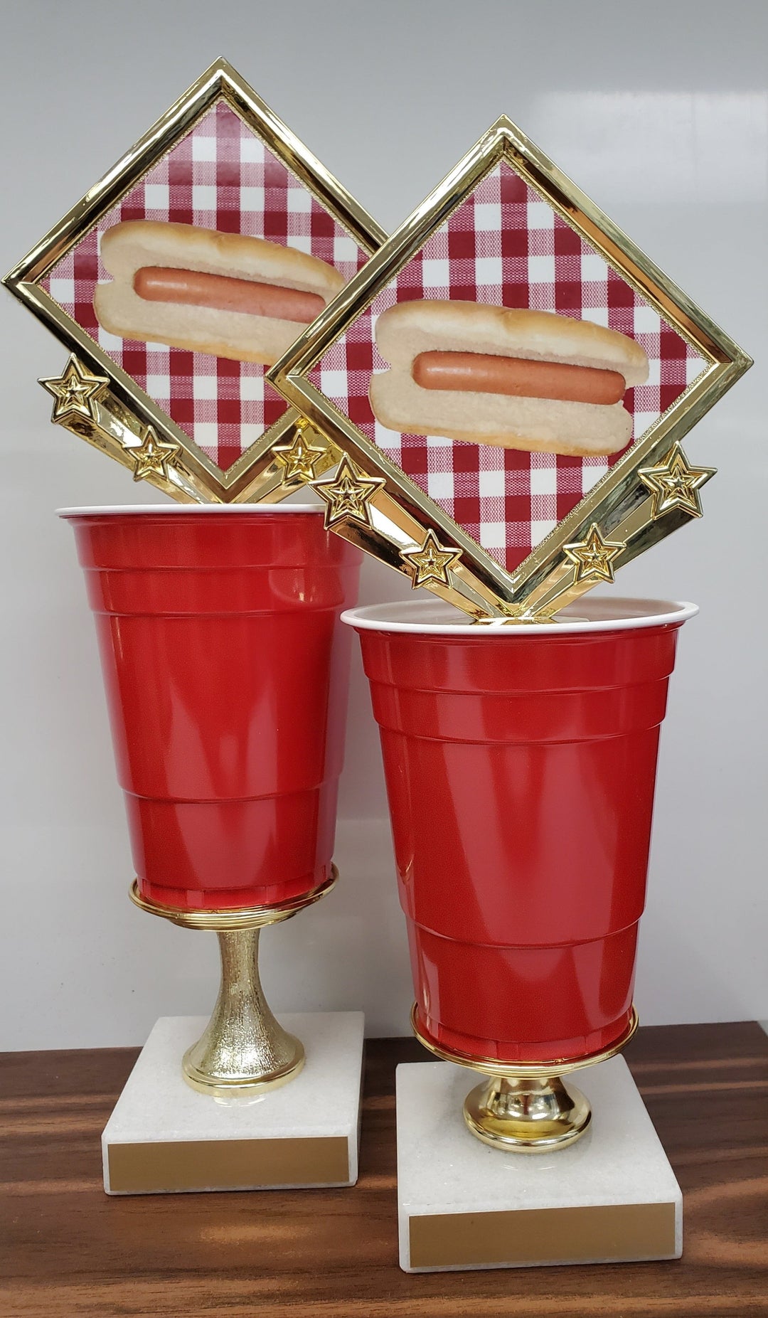 Hot Dog & a Beer Trophy, Size Large or Small-Trophy-Schoppy's Since 1921