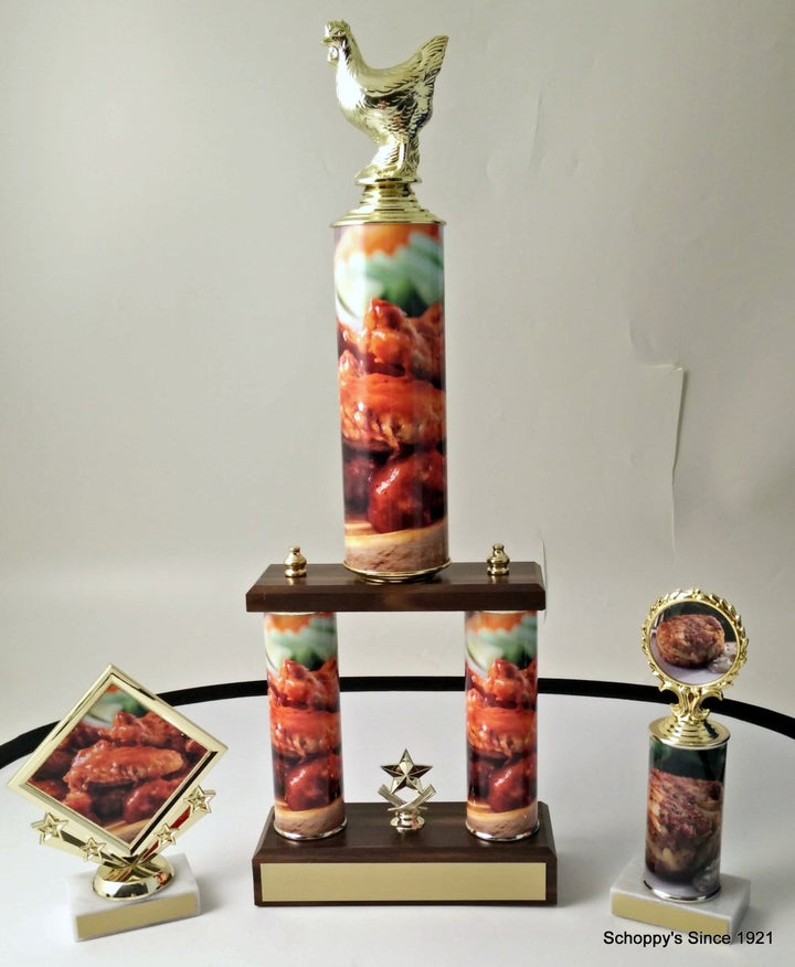 Hot Wing Diamond Star Trophy - Schoppy's Since 1921