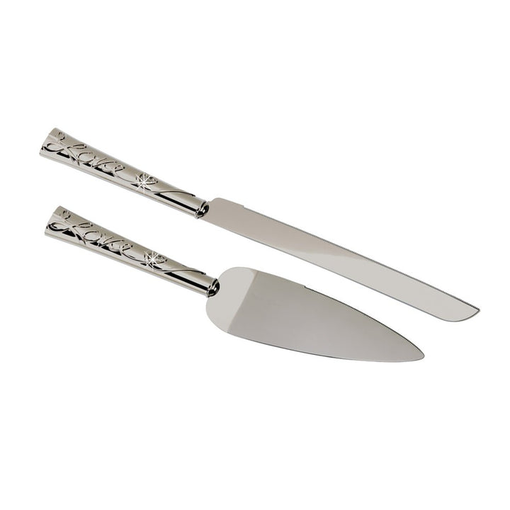 Knife & Server Set with Love Handles - Schoppy's Since 1921