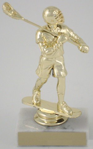 Lacrosse Trophy On Marble Base - Schoppy's Since 1921