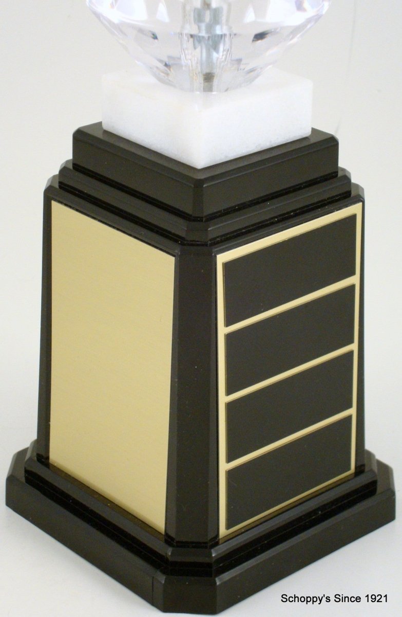 Lady Of Justice Figure Tower Base Trophy - Schoppy's Since 1921