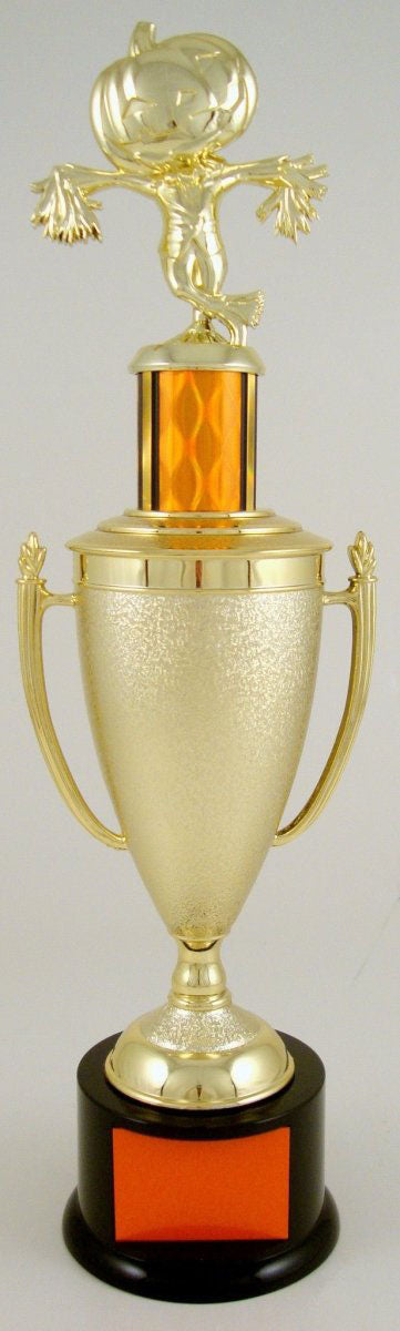 Large Halloween Cup Trophy With Figure