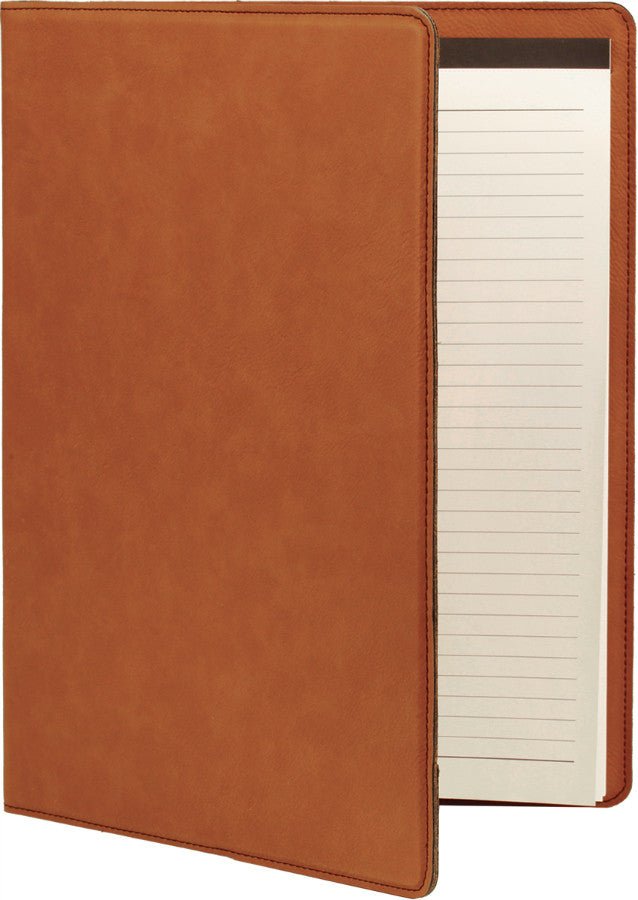 Laserable Leatherette Portfolio with Notepad - Schoppy's Since 1921