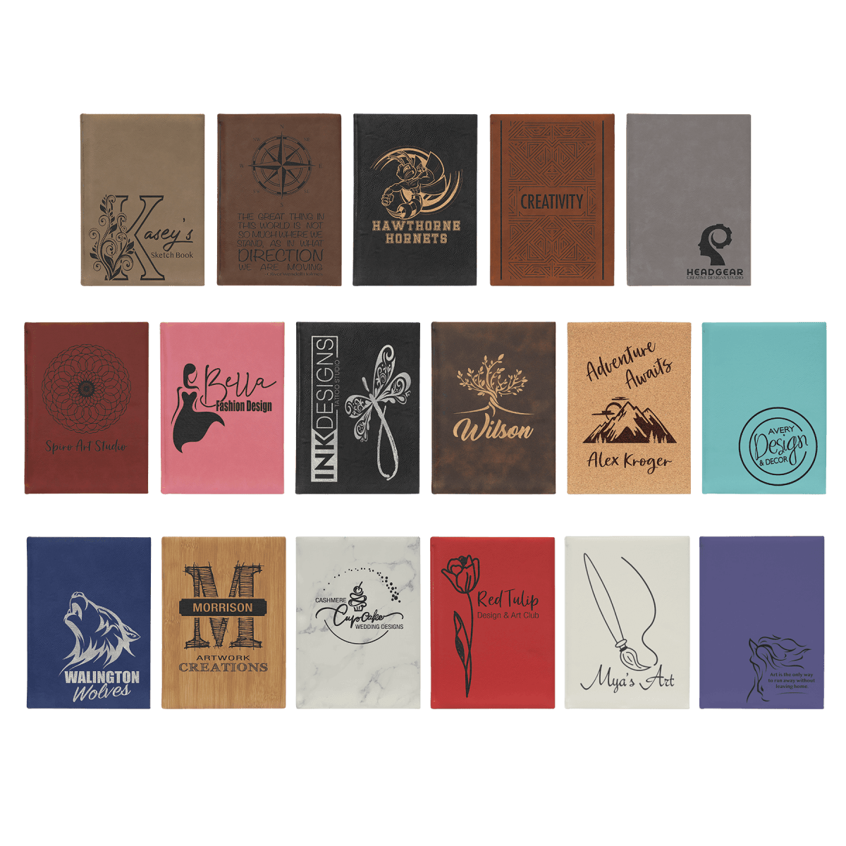 Laserable Leatherette Sketch Book - Schoppy's Since 1921